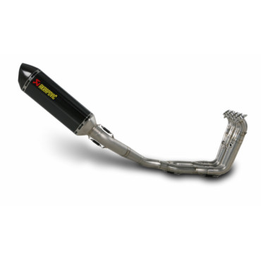 Scarico Completo Akrapovic RACING con Terminale Esagonale Titanio / Carbonio con DB-Killer NON Omologato BMW S 1000 RR / ABS (2009/2012>)