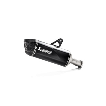 Silenziatore Omologato Nero fondello in Carbonio Linea SLIP ON (TITANIO) per BMW R 1250 GS / Adventure (2019>)