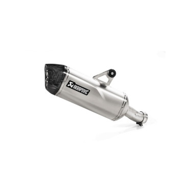 Silenziatore Omologato fodero in Titanio fondello in Carbonio Linea SLIP ON (TITANIO) per BMW R 1250 GS / Adventure (2019>)