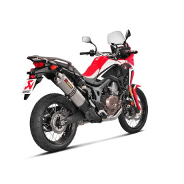 Terminale di scarico AKRAPOVIC Slip-on (TITANIO) NON OMOLOGATO per CRF1000L Africa Twin (2016>)