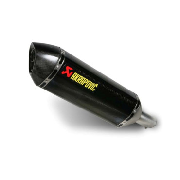 Terminale di scarico Linea Slip on (CARBONIO) Akrapovic per HONDA CB 400-500F (2013) / CB 400-500X (2013) / CBR 400-500R (2013)