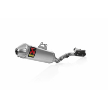 Scarico Completo INOX Akrapovic fodero in TITANIO  DB-Killer NON Omologato SUZUKI RM-Z 450 (2008/2014>)