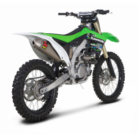 Scarico Completo Akrapovic linea RACING full Titanio e DB-Killer con fondello in titanio NON Omologato KAWASAKI KX 450 F 112 decibel (2009/2015)