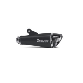 Terminale di scarico Akrapovic Slip-On Line (Titanium) OMOLOGATO euro 4 per BMW R NINET SCRAMBLER - URBAN GS 1200 (2017>) - R NINE T RACE 1170 (2017)