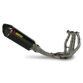 Scarico Completo Akrapovic RACING con doppio Terminale CARBON Esagonale Titanio / Carbonio e DB-Killer NON Omologato SUZUKI GSX-R 1300 HAYABUSA (2008/2012>)