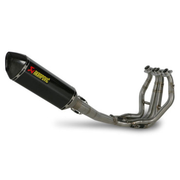 Scarico Completo Akrapovic RACING con doppio Terminale CARBON Esagonale Titanio / Carbonio e DB-Killer NON Omologato SUZUKI GSX-R 1300 HAYABUSA (2008/2012>)