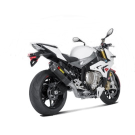 Scarico completo AKRAPOVIC collettori in INOX  NON OMOLOGATO fodero in carbonio per BMW S1000 R (2014>)