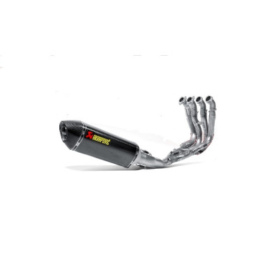 Scarico completo AKRAPOVIC collettori in INOX NON OMOLOGATO fodero in carbonio per BMW S1000 R (2014>) Scarico completo AKRAPOVIC collettori in INOX NON OMOLOGATO fodero in carbonio per BMW S1000 R (2014>)