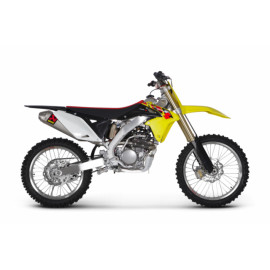 Scarico Completo INOX Akrapovic fodero in  Titanio 112 DB  DB-Killer NON Omologato SUZUKI RM-Z 250 (2010/2014>)