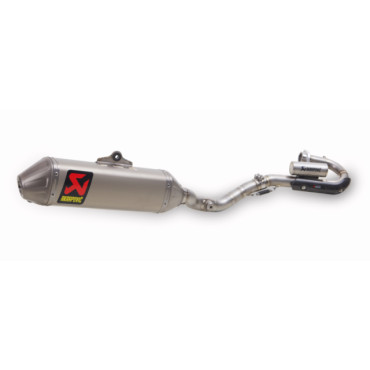 Scarico Completo Akrapovic RACING con Terminale Esagonale full Titanio fondello in titanio e DB-Killer NON Omologato YAMAHA YZ 250 F 112 decibel (2010/2013)