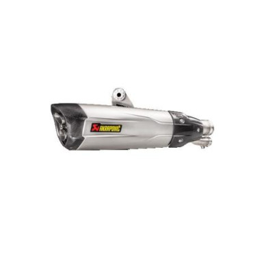 Terminale di scarico Akrapovic linea SPLIT-ON (TITANIUM) fodero in titanio Omologato per BMW S 1000 RR (2017>)