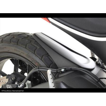 Parafango Posteriore in ABS POWERBRONZE Carbon Look per DUCATI Scrambler (2015-2016)