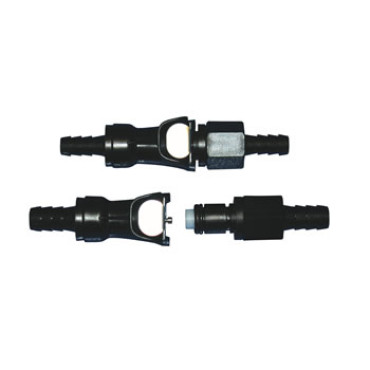 Innesto Rapido Benzina in Plastica Dritto NERO (Diametro Esterrno 8 mm - Lunghezza totale 50 mm) Innesto Rapido Benzina in Plastica Dritto NERO (Diametro Esterrno 8 mm - Lunghezza totale 50 mm)