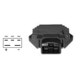 Regolatore di Tensione 12V - Trifase - C.C. -morsettiera 5 cavi DUCATI ENERGIA per APRILIA SXV / RXV 450/550 MALAGUTI MADISON 400 PIAGGIO X9 250 (2000-2003)