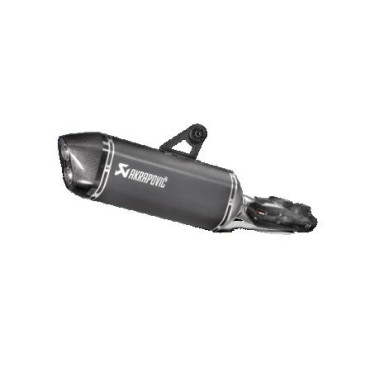 TERMINALE DI SCARICO AKRAPOVIC OMOLOGATO Slip-On Line (Titanium) per BMW R 1200 GS ADVENTURE (2017>)
