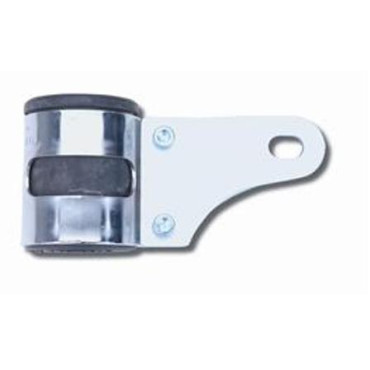 STAFFA PORTAFARO COMPLETO IN ACCIAO CROMATO MISRA DIAMETRO DA 31 mm A 32 mm