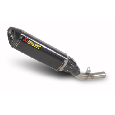 Terminale di scarico Akrapovic SPLIT-ON OMOLOGATO fodero in  Carbonio per KAWASAKI Z 800 (2013-214>)