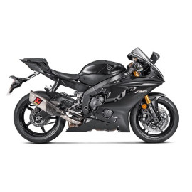 TERMINALE DI SCARICO AKRAPOVIC Slip-On Line (Titanium) OMOLOGATO per Yamaha YZF-R6 (2017>)