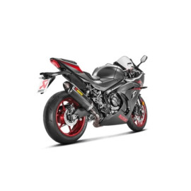 Terminale di Scarico AKRAPOVIC Linea Slip-on (Carbonio) - OMOLOGATO -per SUZUKI GSX-R 1000 (2017>)