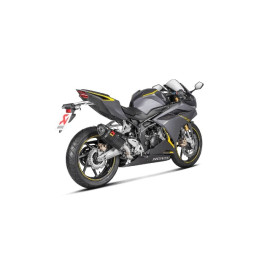 Terminali di Scarico Akrapovic Linea Slip-on (Carbonio) Non Omologato per Honda CBR 250 RR (2017)