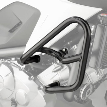 Paramotore tubolare specifico nero GIVI  per HONDA NC700S (2012-2013) / NC750S / NC750S DCT (2014-2015) - NC700X (2012-2013) / NC750X / NC750X DCT (2014-2015) - NC750X (2016)