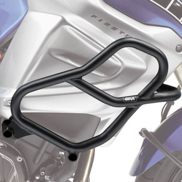 Paramotore tubolare specifico nero GIVI per YAMAHA XT 1200Z Super Teneré (2010-2016) - XT1200ZE Super Tenerè (2014-2016) - diametro del tubolare 25 mm
