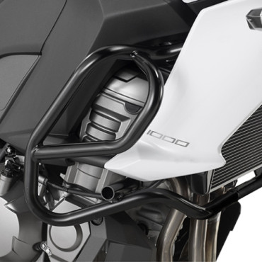 Paramotore tubolare specifico nero GIVI per KAWASAKI Versys 1000 (2015-2016) - diametro del tubolare 25 mm