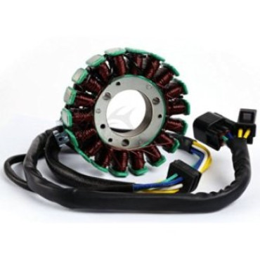 Statore 18 bobine, connettore 3 fili, connettore 4 fili TOURMAX per SUZUKI DR-Z400 E (2000-2007) - DR-Z400S (2000-2009)