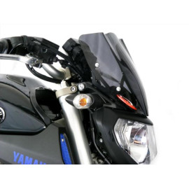 VETRI NAKED POWERBRONZE - YAMAHA MT-09 14/FZ-09 14 (270 MM) colore IRIDIUM ARGENTO