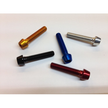 VITE CON TESTA CONICA in ERGAL M5 LUNGHEZZA 10mm