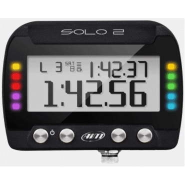 Cronometro GPS AIM SOLO 2, Lap Timer automatico rilevamento tempi