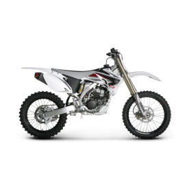 Scarico Completo Akrapovic RACING con Terminale Esagonale full Titanio e DB-Killer NON Omologato YAMAHA YZ 250 F  (2009)