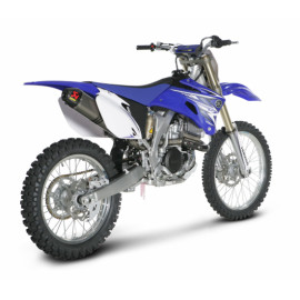 Scarico Completo Akrapovic EVOLUTION con Terminale Esagonale full Titanio fondello in titanio e DB-Killer NON Omologato YAMAHA YZ 450 F (2009)